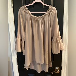 Beige blouse